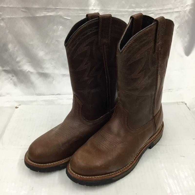 レッドウィング RED WING ブーツ ウエスタンブーツ PECOS USA8 US：8  茶 / ブラウン /  メンズ USED 古着 中古 10103446