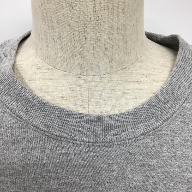 シュプリーム Supreme トレーナー 長袖 21SS StackedCrewneck 長袖トレーナー クルーネックスウェット M ロゴ、文字 灰 / グレー /  メンズ USED 古着 中古 10103453