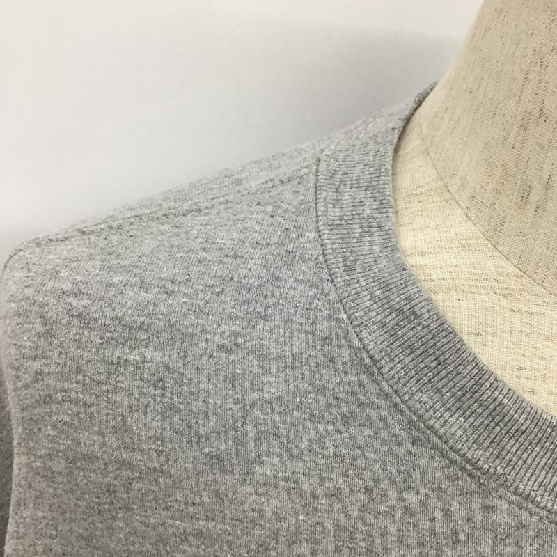 シュプリーム Supreme トレーナー 長袖 21SS StackedCrewneck 長袖トレーナー クルーネックスウェット M ロゴ、文字 灰 / グレー /  メンズ USED 古着 中古 10103453