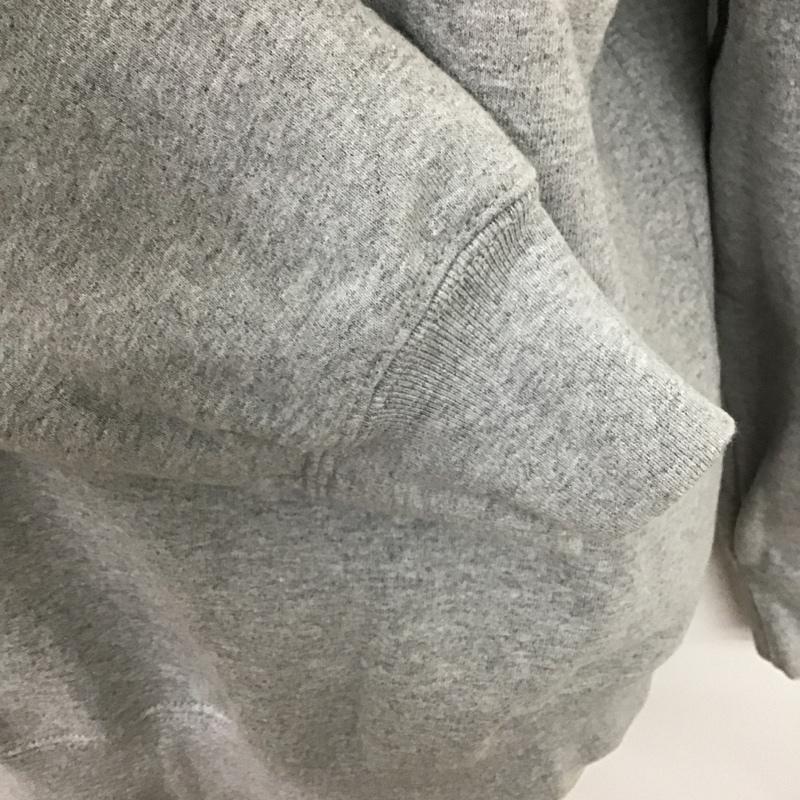 シュプリーム Supreme トレーナー 長袖 21SS StackedCrewneck 長袖トレーナー クルーネックスウェット M ロゴ、文字 灰 / グレー /  メンズ USED 古着 中古 10103453