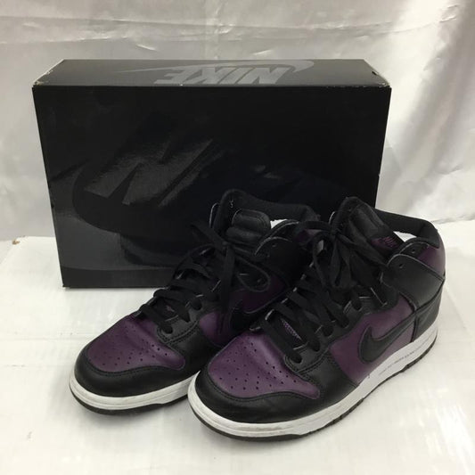ナイキ NIKE スニーカー スニーカー DJ0382 600 DUNK HI F FRAGMENT DESIGN BEIJING フラングメント デザイン 北京 27cm 箱有 27.0cm ロゴ、文字 黒 / ブラック / X 紫 / パープル /  メンズ USED 古着 中古 10103459