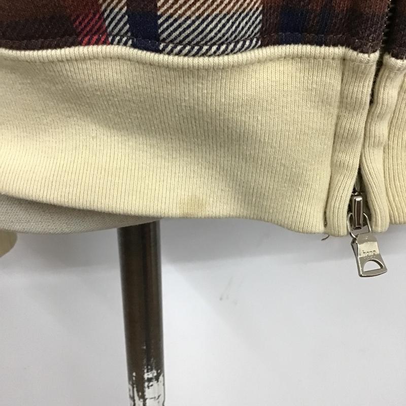 アベイシングエイプ A BATHING APE パーカー 長袖 ジップアップパーカー 長袖パーカー フード付きパーカー XS チェック マルチカラー / マルチカラー /  レディース USED 古着 中古 10103465