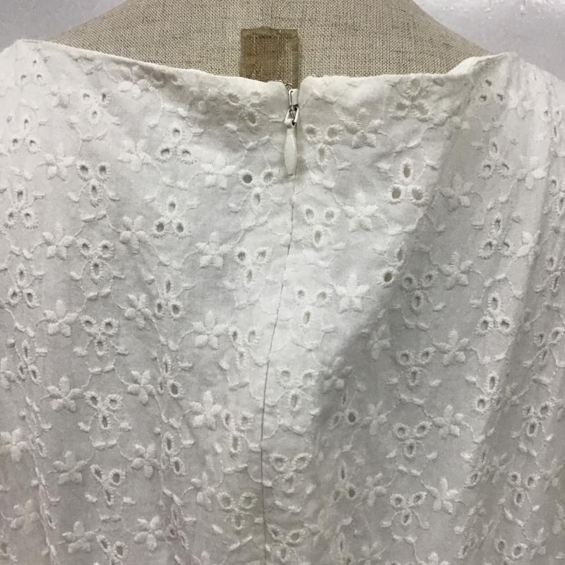ミスティウーマン mysty woman ワンピース ロングスカート FREE 無地 白 / ホワイト /  レディース USED 古着 中古 10103470