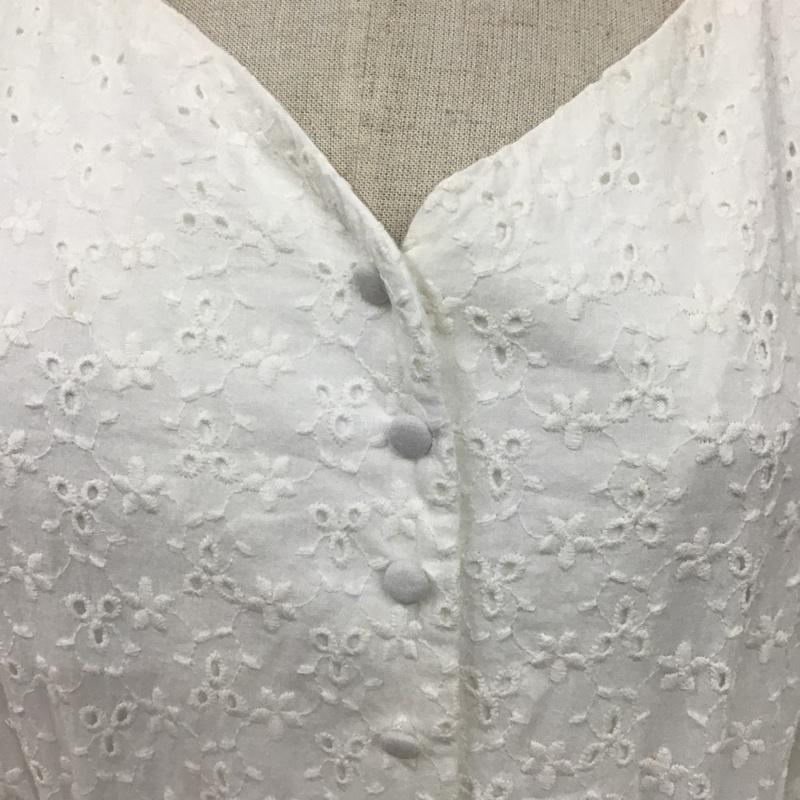 ミスティウーマン mysty woman ワンピース ロングスカート FREE 無地 白 / ホワイト /  レディース USED 古着 中古 10103470