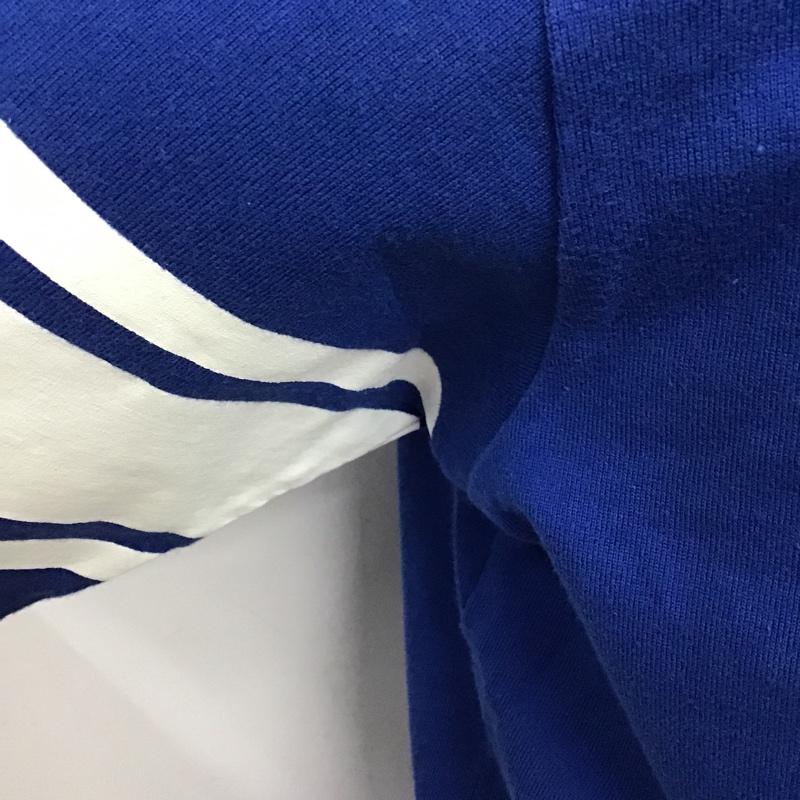 アベイシングエイプ A BATHING APE Tシャツ 半袖 M ロゴ、文字 青 / ブルー /  メンズ USED 古着 中古 10103474