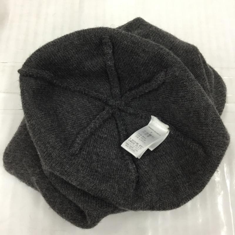 アベイシングエイプ A BATHING APE 帽子 ニット帽 004CPF701001X クロスボーン FREE ワンポイント 灰 / グレー /  メンズ USED 古着 中古 10103483