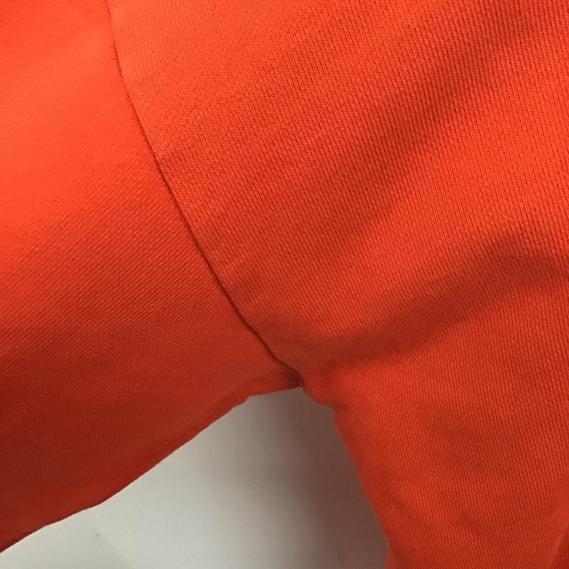 ザラ ZARA トレーナー 長袖 XL プリント 橙 / オレンジ /  メンズ USED 古着 中古 10103484