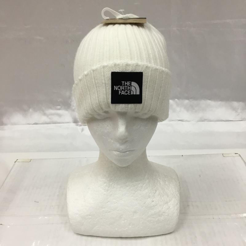 ザノースフェイス THE NORTH FACE 帽子 ニット帽 NN42035 ビーニー カプッチョリッド タグ付き ロゴ、文字 オフホワイト / オフホワイト /  メンズ USED 古着 中古 10103485