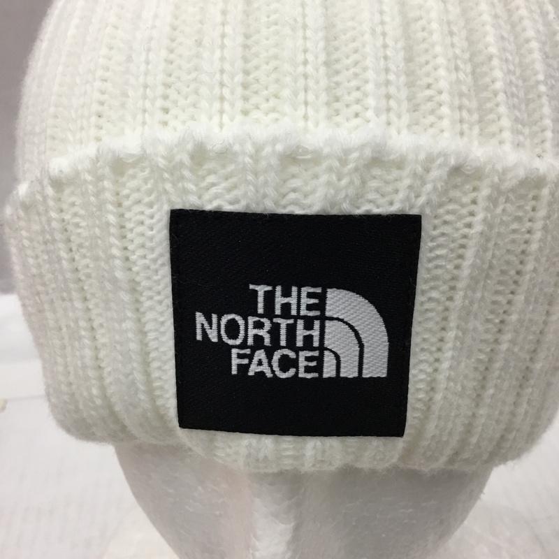 ザノースフェイス THE NORTH FACE 帽子 ニット帽 NN42035 ビーニー カプッチョリッド タグ付き ロゴ、文字 オフホワイト / オフホワイト /  メンズ USED 古着 中古 10103485