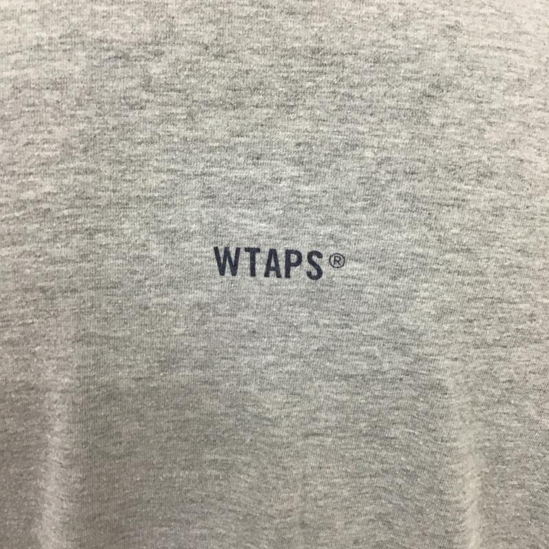 ダブルタップス W)TAPS Tシャツ 半袖 2 プリント 灰 / グレー /  メンズ USED 古着 中古 10103492