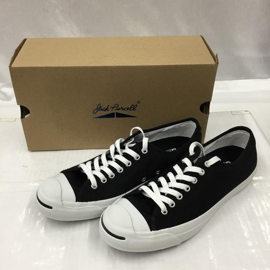 コンバース CONVERSE スニーカー スニーカー 1R194 JACK PURCELL ジャックパーセル 28cm 箱有 28.0cm ロゴ、文字 黒 / ブラック / X 白 / ホワイト /  メンズ USED 古着 中古 10103505