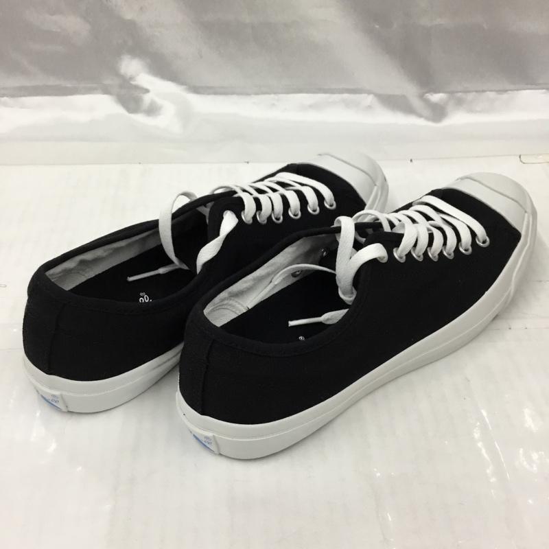 コンバース CONVERSE スニーカー スニーカー 1R194 JACK PURCELL ジャックパーセル 28cm 箱有 28.0cm ロゴ、文字 黒 / ブラック / X 白 / ホワイト /  メンズ USED 古着 中古 10103505