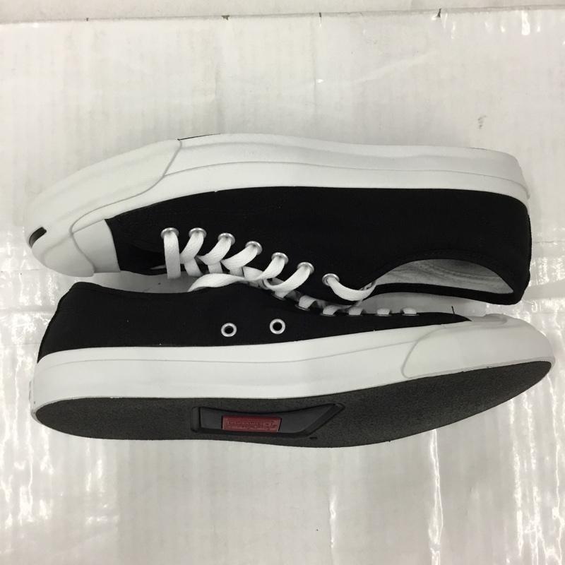 コンバース CONVERSE スニーカー スニーカー 1R194 JACK PURCELL ジャックパーセル 28cm 箱有 28.0cm ロゴ、文字 黒 / ブラック / X 白 / ホワイト /  メンズ USED 古着 中古 10103505