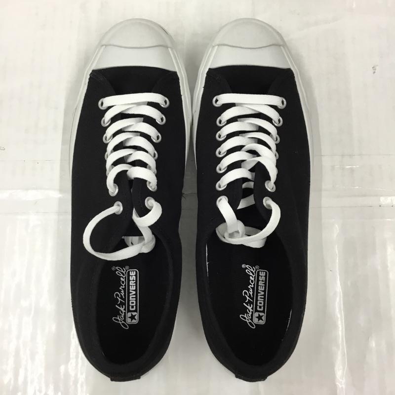 コンバース CONVERSE スニーカー スニーカー 1R194 JACK PURCELL ジャックパーセル 28cm 箱有 28.0cm ロゴ、文字 黒 / ブラック / X 白 / ホワイト /  メンズ USED 古着 中古 10103505