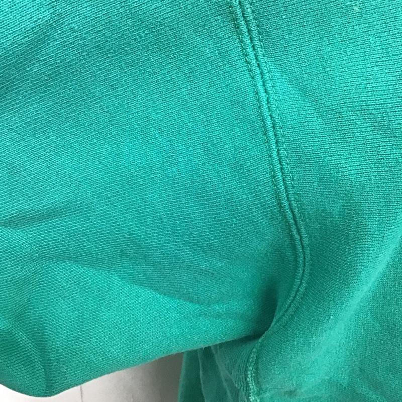チャンピオン Champion トレーナー 長袖 90s USA製 ターコイズ L 無地 マルチカラー / マルチカラー /  メンズ USED 古着 中古 10103510