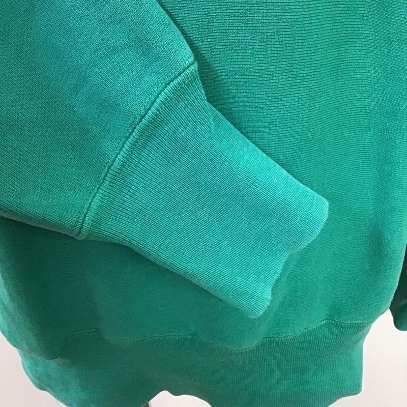 チャンピオン Champion トレーナー 長袖 90s USA製 ターコイズ L 無地 マルチカラー / マルチカラー /  メンズ USED 古着 中古 10103510