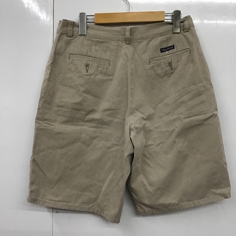 ノーティカ NAUTICA パンツ ショートパンツ 34 無地 ベージュ / ベージュ /  メンズ USED 古着 中古 10103523