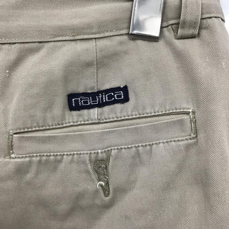 ノーティカ NAUTICA パンツ ショートパンツ 34 無地 ベージュ / ベージュ /  メンズ USED 古着 中古 10103523