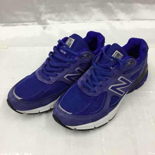 ニューバランス New Balance スニーカー スニーカー M990 RY4 USA製 27cm 27.0cm ロゴ、文字 青 / ブルー /  メンズ USED 古着 中古 10103524