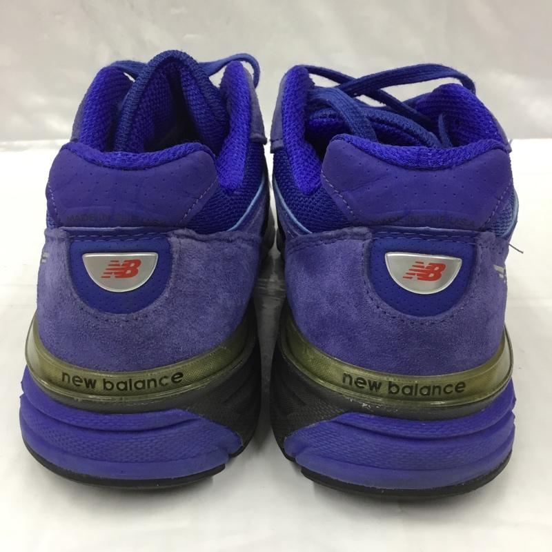 ニューバランス New Balance スニーカー スニーカー M990 RY4 USA製 27cm 27.0cm ロゴ、文字 青 / ブルー /  メンズ USED 古着 中古 10103524
