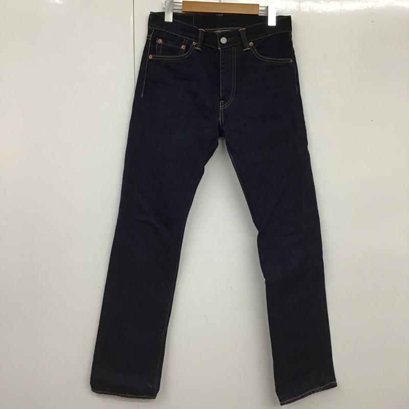 リーバイス Levi's パンツ デニム、ジーンズ W28L32 28インチ 無地 インディゴ / インディゴ /  メンズ USED 古着 中古 10103526