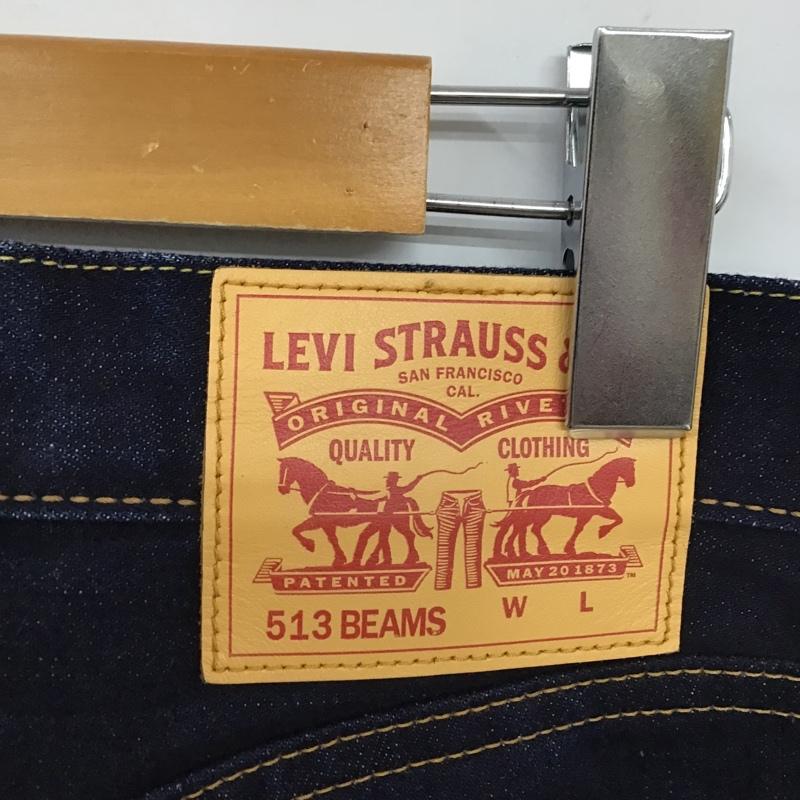 リーバイス Levi's パンツ デニム、ジーンズ W28L32 28インチ 無地 インディゴ / インディゴ /  メンズ USED 古着 中古 10103526