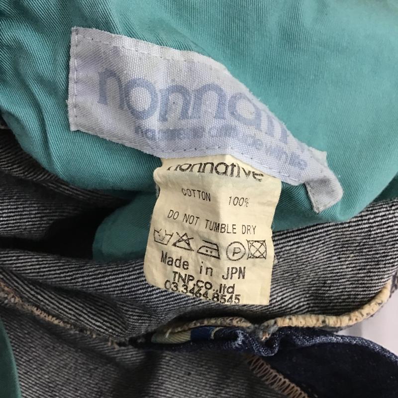 ノンネイティブ nonnative パンツ デニム、ジーンズ 無地 インディゴ / インディゴ /  メンズ USED 古着 中古 10103528