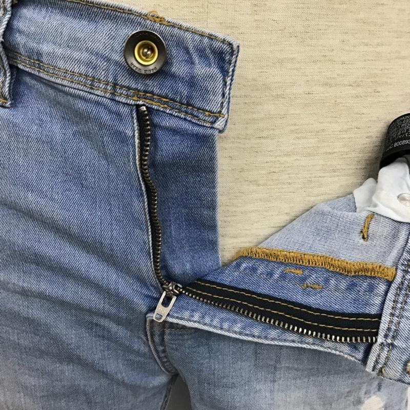ザラ ZARA パンツ デニム、ジーンズ 31インチ 無地 水色 / ライトブルー /  メンズ USED 古着 中古 10103530