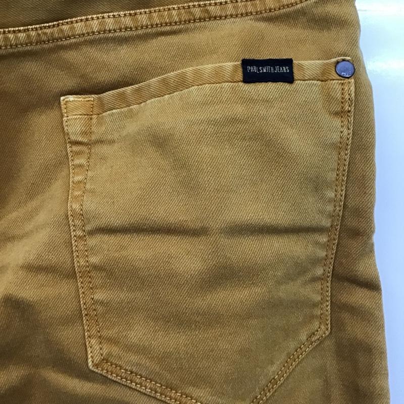 ポールスミス Paul Smith パンツ デニム、ジーンズ M 無地 マスタード / マスタード /  メンズ USED 古着 中古 10103531
