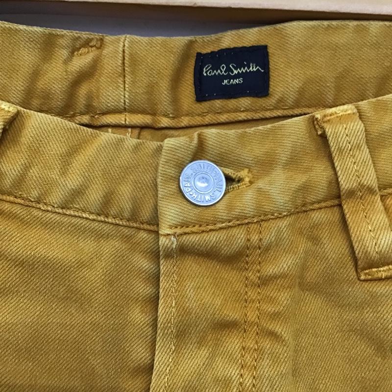 ポールスミス Paul Smith パンツ デニム、ジーンズ M 無地 マスタード / マスタード /  メンズ USED 古着 中古 10103531