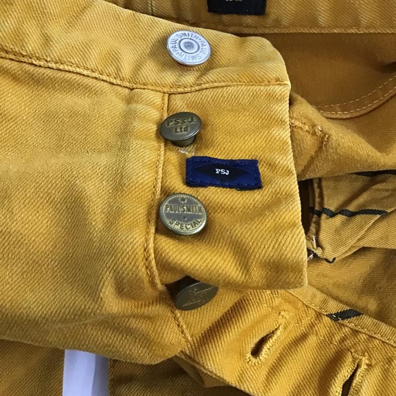ポールスミス Paul Smith パンツ デニム、ジーンズ M 無地 マスタード / マスタード /  メンズ USED 古着 中古 10103531
