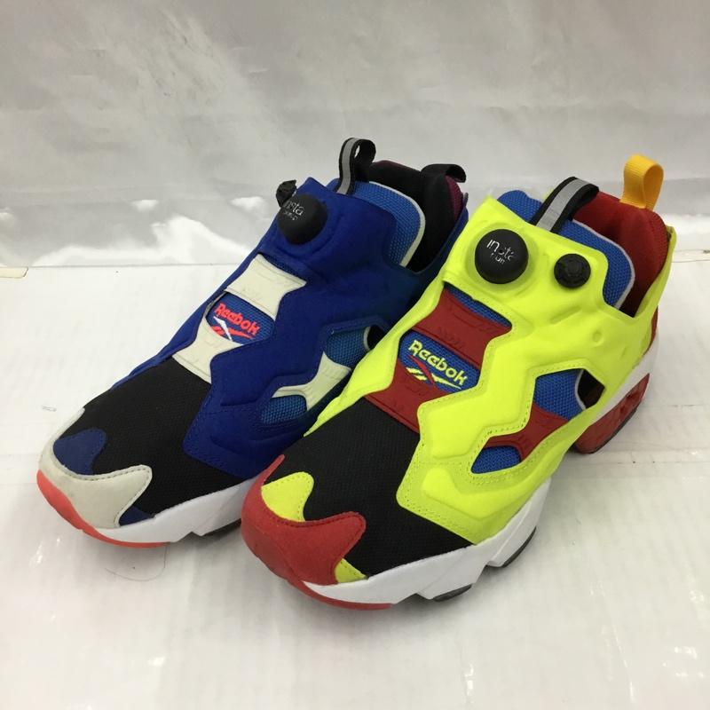 リーボック Reebok スニーカー スニーカー FY3045 KICKS LAB INSTAPUMP FURY OG ULTIMATE HYBRID 27cm 27.0cm ロゴ、文字 黄 / イエロー / X 赤 / レッド / X 青 / ブルー / X 黒 / ブラック / X 白 / ホワイト /  メンズ USED 古着 中古 10103533