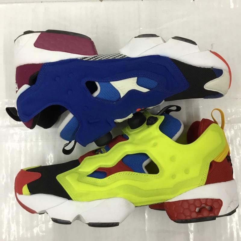リーボック Reebok スニーカー スニーカー FY3045 KICKS LAB INSTAPUMP FURY OG ULTIMATE HYBRID 27cm 27.0cm ロゴ、文字 黄 / イエロー / X 赤 / レッド / X 青 / ブルー / X 黒 / ブラック / X 白 / ホワイト /  メンズ USED 古着 中古 10103533