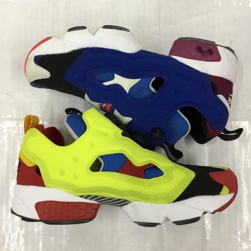 リーボック Reebok スニーカー スニーカー FY3045 KICKS LAB INSTAPUMP FURY OG ULTIMATE HYBRID 27cm 27.0cm ロゴ、文字 黄 / イエロー / X 赤 / レッド / X 青 / ブルー / X 黒 / ブラック / X 白 / ホワイト /  メンズ USED 古着 中古 10103533