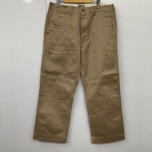 バズリクソンズ Buzz Rickson's パンツ チノパン ワイドパンツ チノパンツ ストレートジーンズ カジュアルパンツ 36 無地 ベージュ / ベージュ /  メンズ USED 古着 中古 10103534