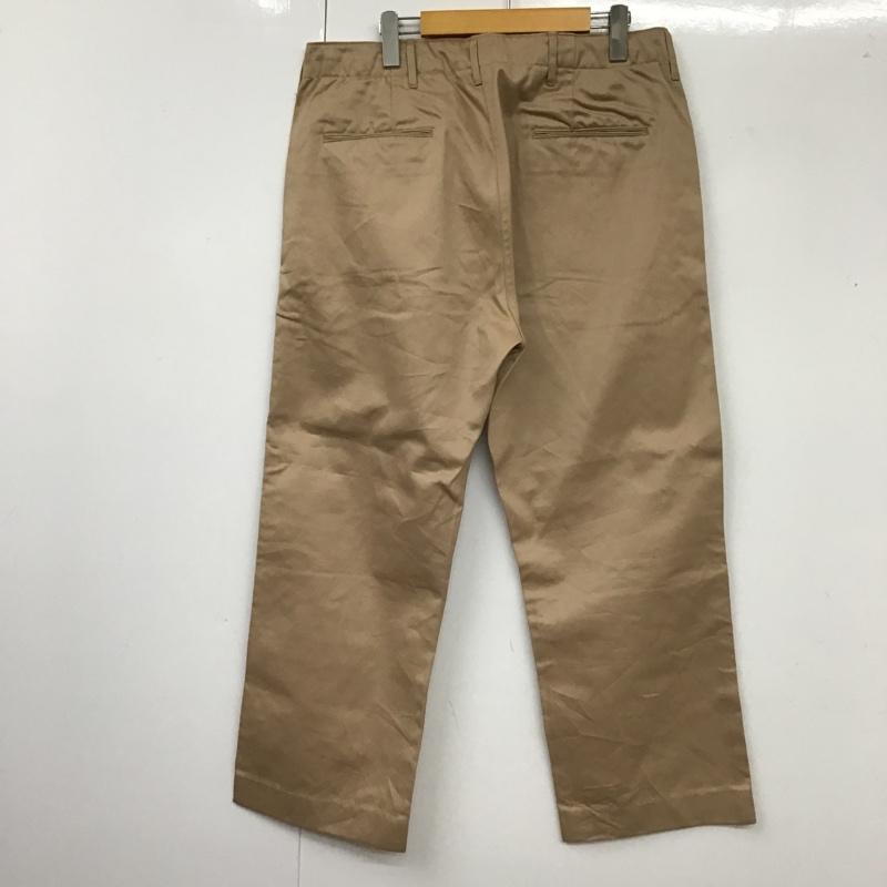 バズリクソンズ Buzz Rickson's パンツ チノパン ワイドパンツ チノパンツ ストレートジーンズ カジュアルパンツ 36 無地 ベージュ / ベージュ /  メンズ USED 古着 中古 10103534