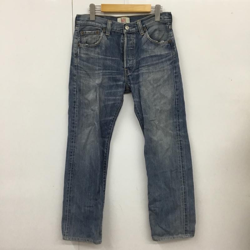 リーバイス Levi's パンツ デニム、ジーンズ W30L32 30インチ 無地 インディゴ / インディゴ /  メンズ USED 古着 中古 10103542