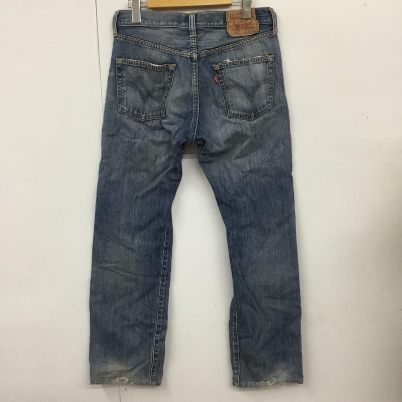 リーバイス Levi's パンツ デニム、ジーンズ W30L32 30インチ 無地 インディゴ / インディゴ /  メンズ USED 古着 中古 10103542