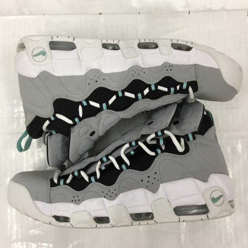 ナイキ NIKE スニーカー スニーカー AJ2998-003 AIR MORE MONEY 30cm 30.0cm ロゴ、文字 灰 / グレー / X 黒 / ブラック / X 水色 / ライトブルー /  メンズ USED 古着 中古 10103543