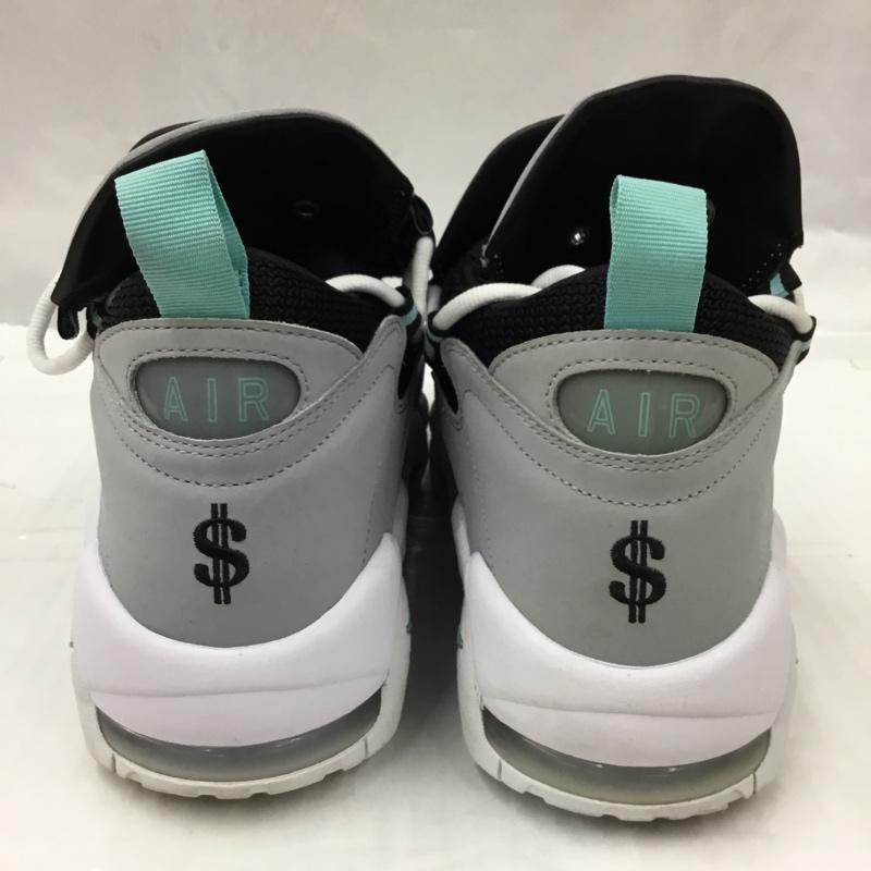 ナイキ NIKE スニーカー スニーカー AJ2998-003 AIR MORE MONEY 30cm 30.0cm ロゴ、文字 灰 / グレー / X 黒 / ブラック / X 水色 / ライトブルー /  メンズ USED 古着 中古 10103543