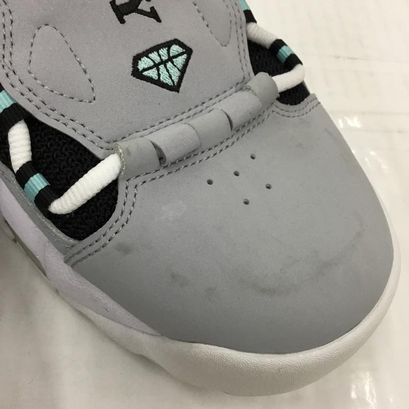 ナイキ NIKE スニーカー スニーカー AJ2998-003 AIR MORE MONEY 30cm 30.0cm ロゴ、文字 灰 / グレー / X 黒 / ブラック / X 水色 / ライトブルー /  メンズ USED 古着 中古 10103543