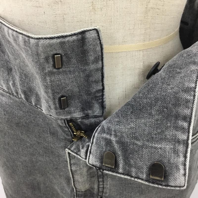 ビス ViS スカート ひざ丈スカート タイトスカート S 無地 灰 / グレー /  レディース USED 古着 中古 10103544