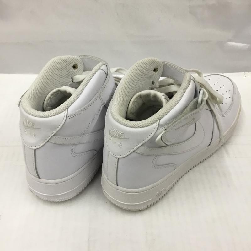 ナイキ NIKE スニーカー スニーカー CW2289-111 AIR FORCE 1 MID 07 28cm 28.0cm ロゴ、文字 白 / ホワイト /  メンズ USED 古着 中古 10103559