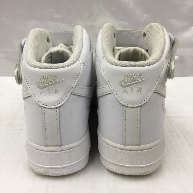 ナイキ NIKE スニーカー スニーカー CW2289-111 AIR FORCE 1 MID 07 28cm 28.0cm ロゴ、文字 白 / ホワイト /  メンズ USED 古着 中古 10103559