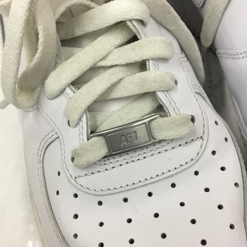 ナイキ NIKE スニーカー スニーカー CW2289-111 AIR FORCE 1 MID 07 28cm 28.0cm ロゴ、文字 白 / ホワイト /  メンズ USED 古着 中古 10103559