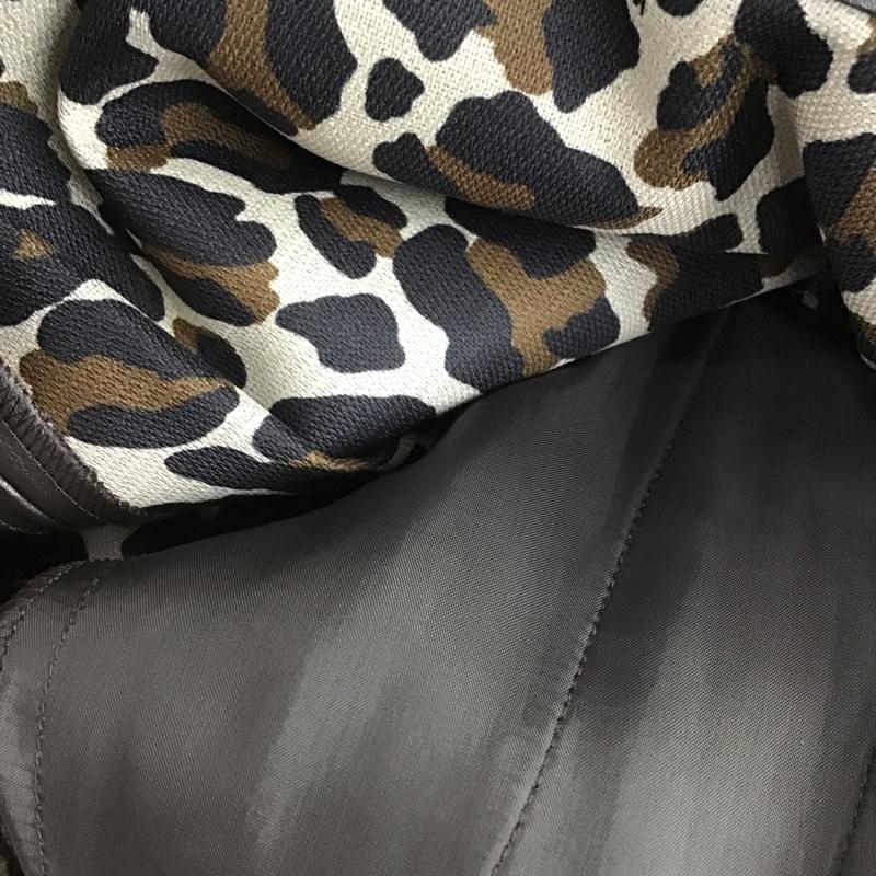 マックスマーラ MaxMara スカート ひざ丈スカート フレアスカート ひざ丈スカート カジュアルスカート フェイクレザー 40 無地 茶 / ブラウン /  レディース USED 古着 中古 10103577