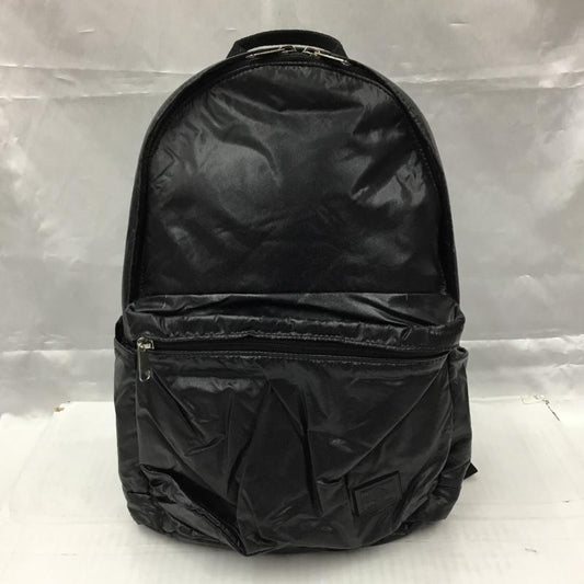 ポーター PORTER リュックサック、デイパック リュックサック、デイバッグ PORTERGIRL SHOOTING STAR ラメ ロゴ、文字 黒 / ブラック /  レディース USED 古着 中古 10103601