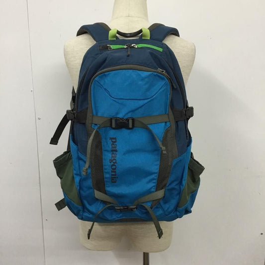 パタゴニア patagonia リュックサック、デイパック リュックサック、デイバッグ 47915 デイパック Atacama 28L ロゴ、文字 青 / ブルー / X 紺 / ネイビー / X カーキ / カーキ /  メンズ USED 古着 中古 10103608