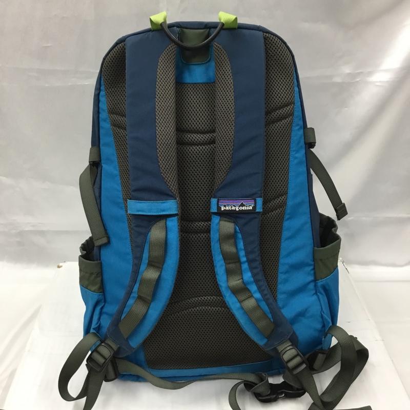 パタゴニア patagonia リュックサック、デイパック リュックサック、デイバッグ 47915 デイパック Atacama 28L ロゴ、文字 青 / ブルー / X 紺 / ネイビー / X カーキ / カーキ /  メンズ USED 古着 中古 10103608