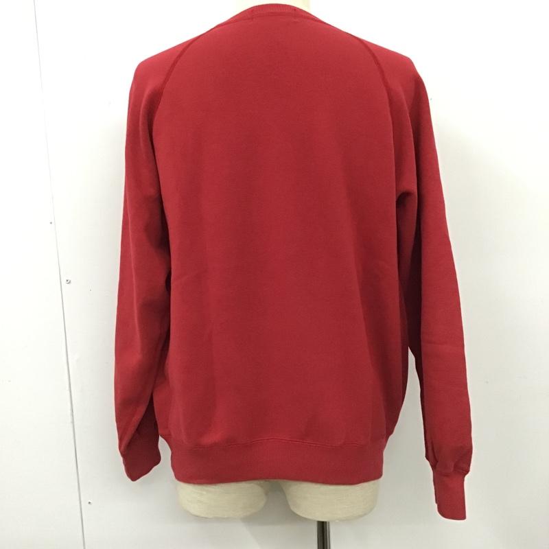 ポロバイラルフローレン Polo by RALPH LAUREN トレーナー 長袖 KK-RL-HA-0104 スウェット 裏起毛 ラグランスリーブ LL ワンポイント 赤 / レッド /  メンズ USED 古着 中古 10103630